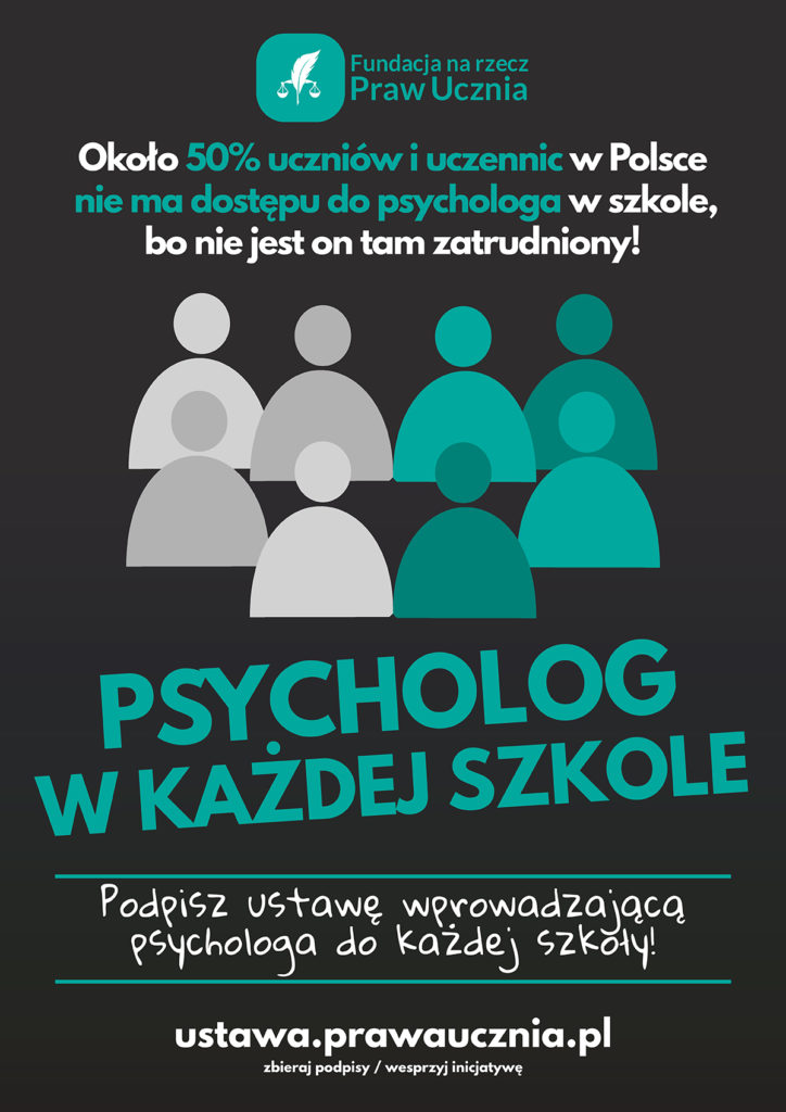 psycholog plakat